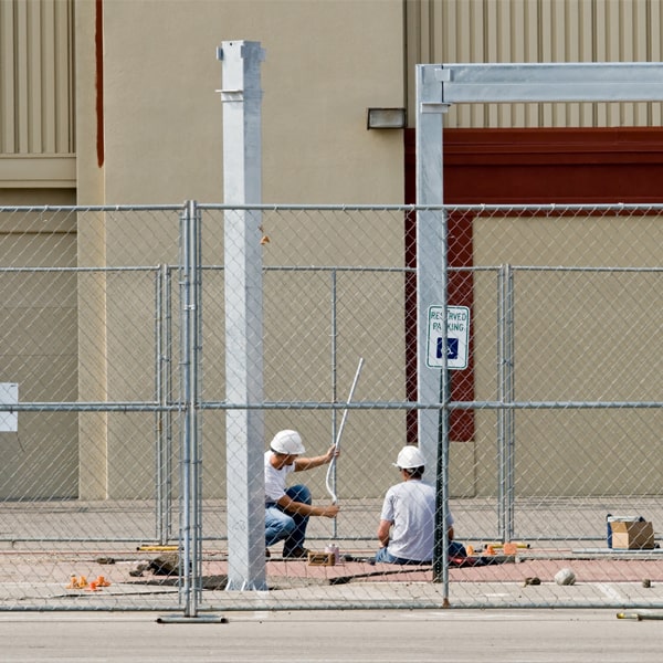 how long can i lease the temporary fence for my work site or event in Peabody MA